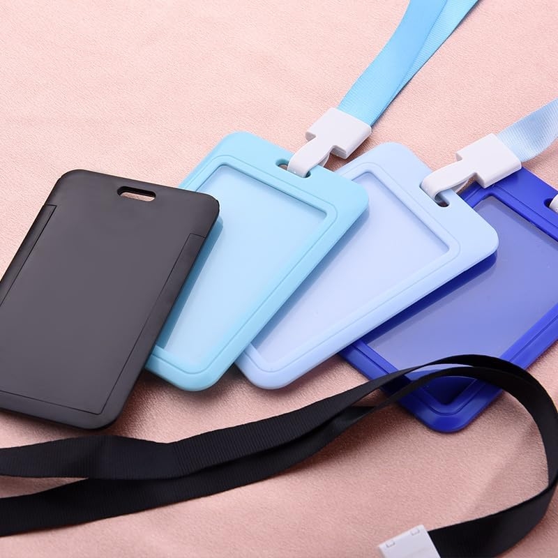 Colorful Sliding Vertical ID B - مراجعة Lanyard Badge Holder وسعره