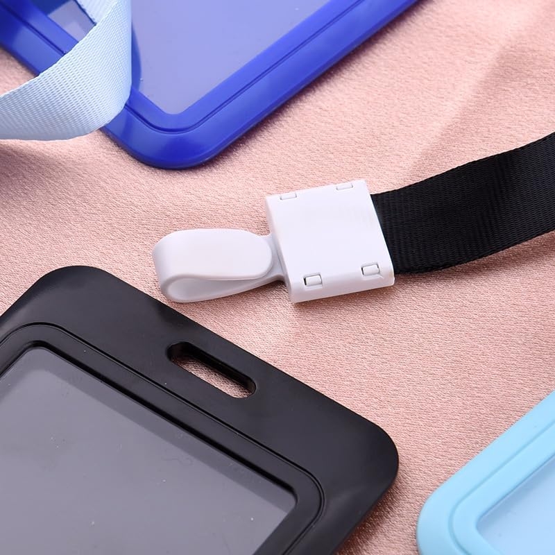 Colorful Sliding Vertical ID B - مراجعة Lanyard Badge Holder وسعره