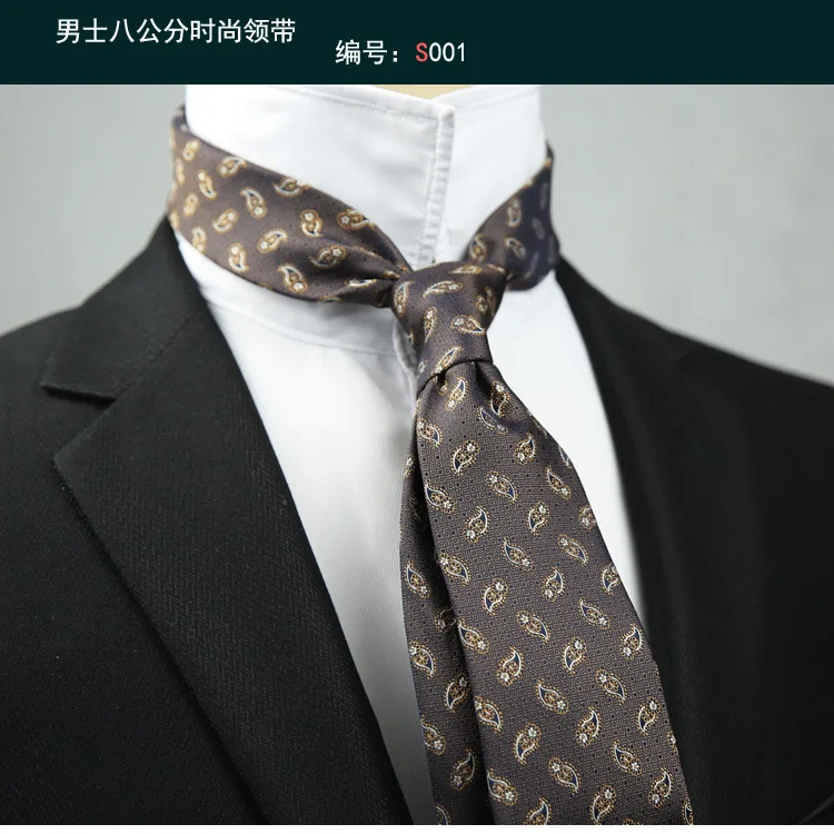 Linbaiway Business Floral Prin - مراجعة Skinny Tie Men وسعره