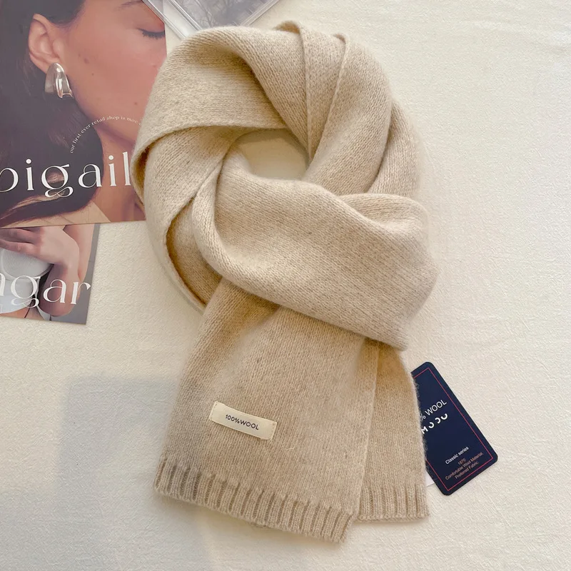 High Quality 100% Wool Scarf M - مراجعة Muffler Men Wool وسعره