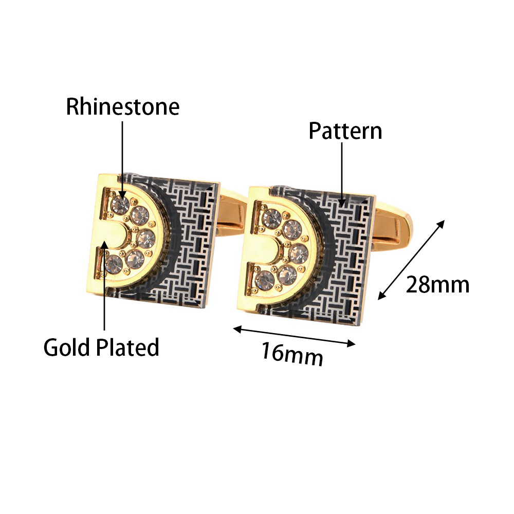 Gold Tone Cufflinks Tie Bar Se - مراجعة Tie Bar Set Gift وسعره